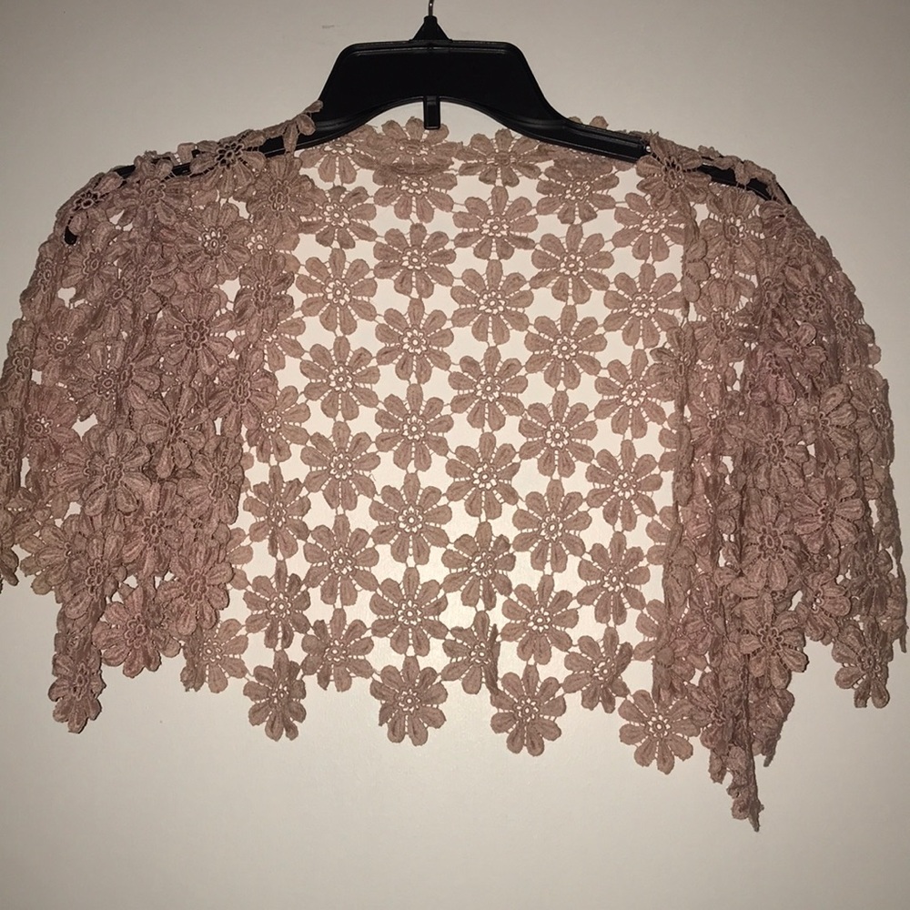 Delicate Floral Vest from 1920s